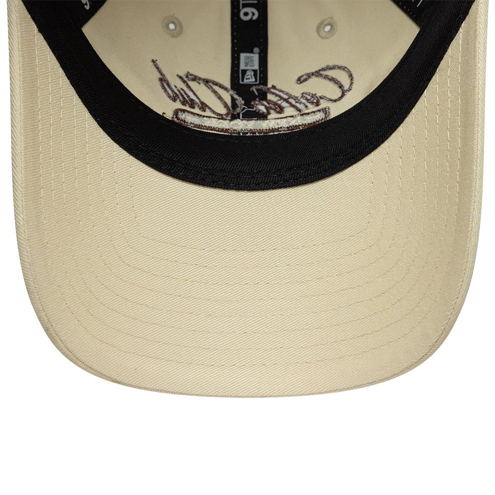 Casquette Femme 9TWENTY New Era Café Slogan Crème