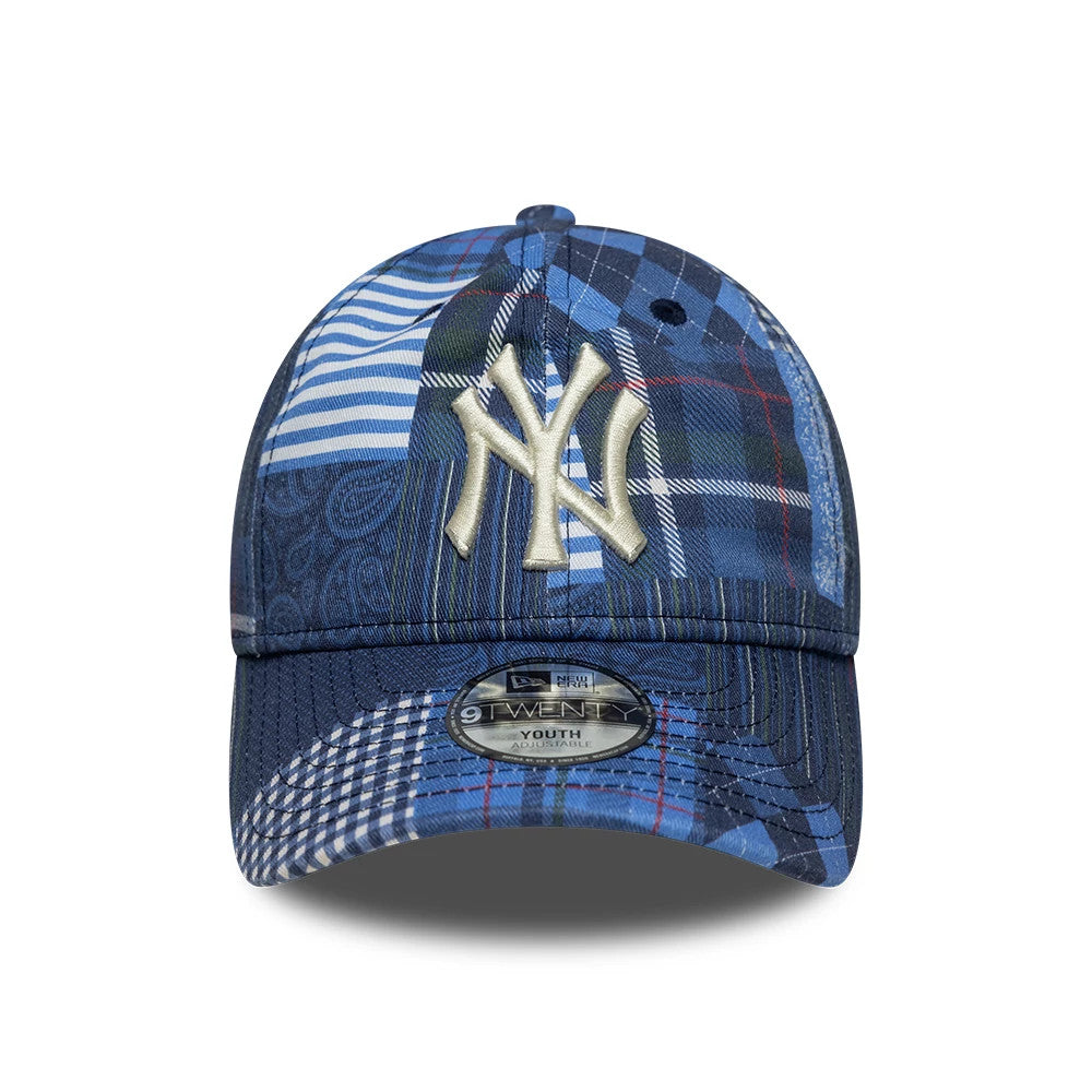 Casquette Enfant 9TWENTY New York Yankees MLB Patchwork Bleu marine