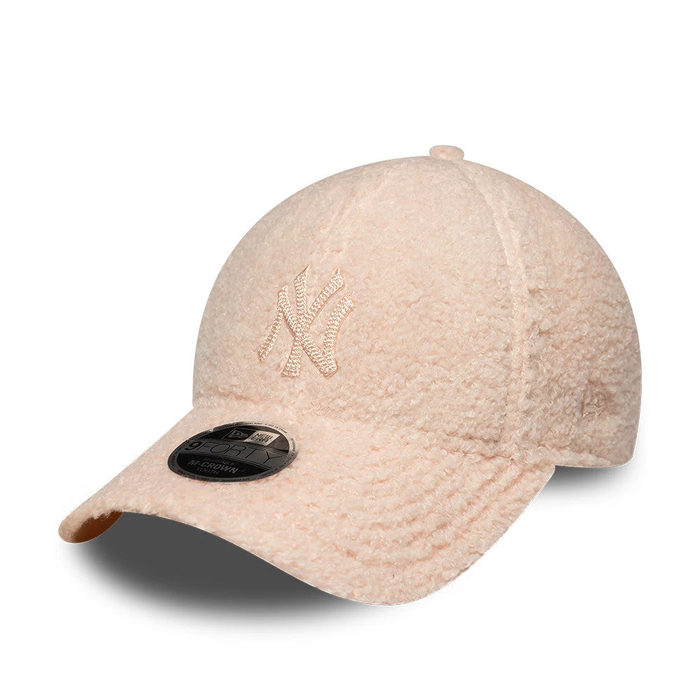 Casquette Enfant 9FORTY M-Crown New York Yankees MLB Winter Borg Rose