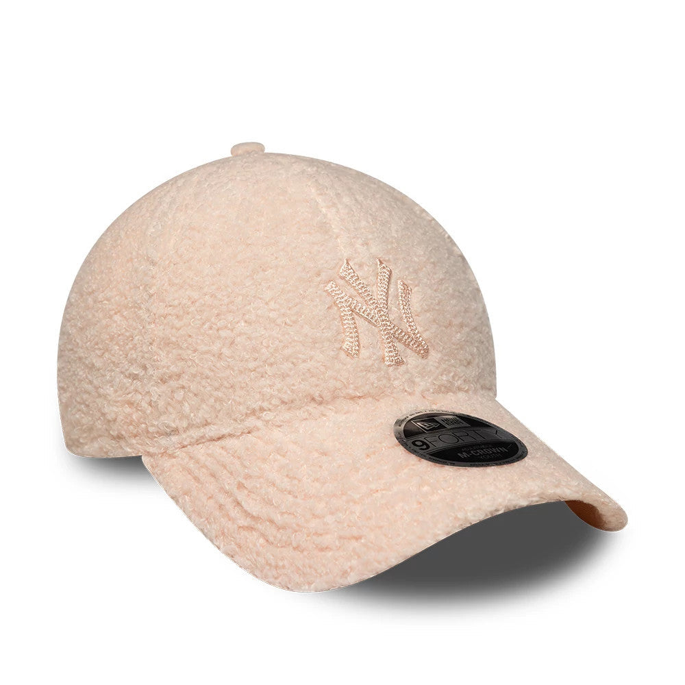 Casquette Enfant 9FORTY M-Crown New York Yankees MLB Winter Borg Rose
