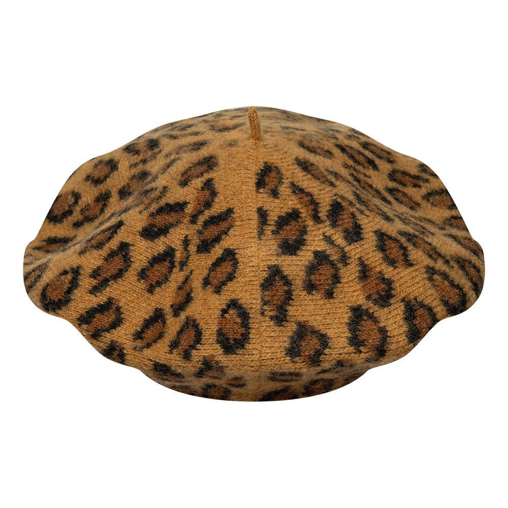 Béret New York Yankees MLB Leopard Beige