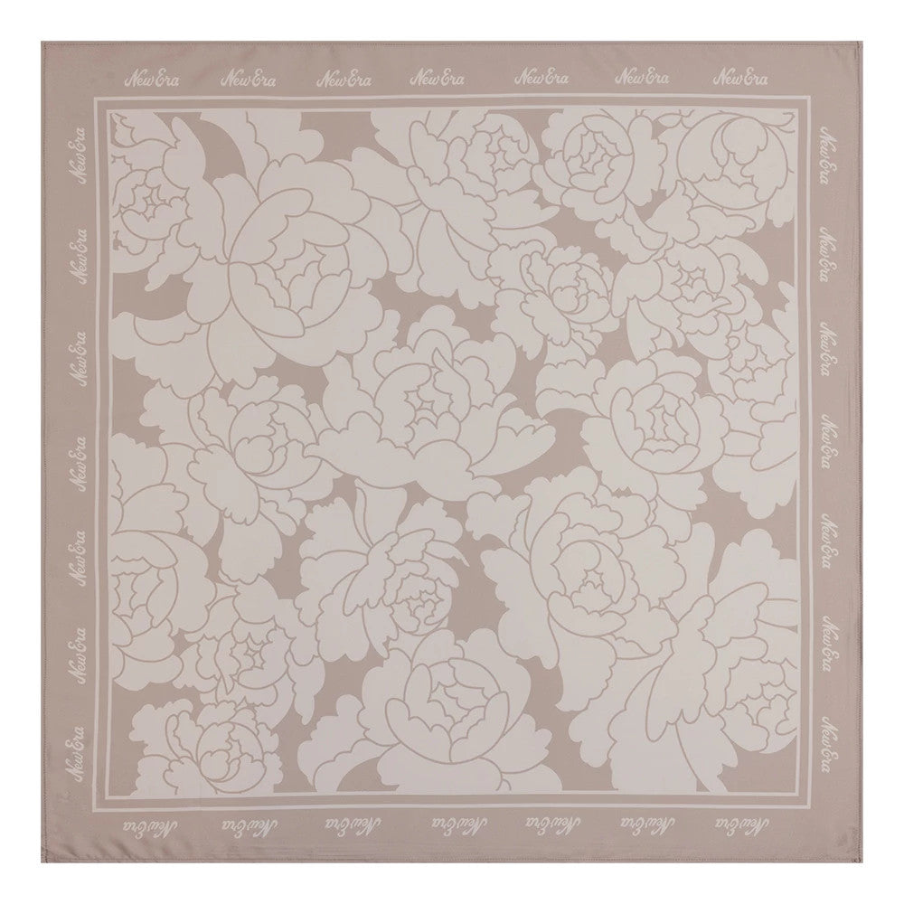 Bandana Floral New Era Beige