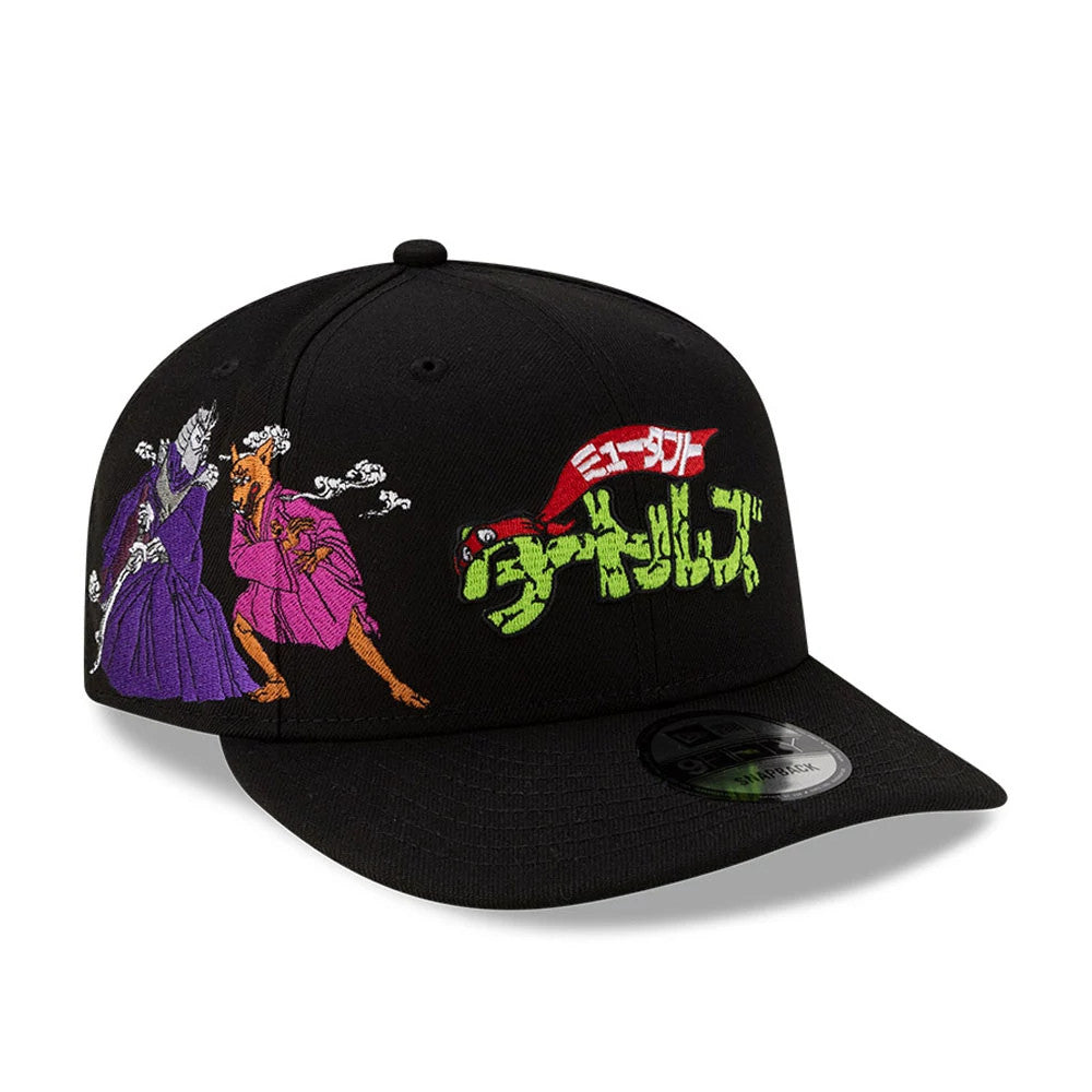 Casquette 9FIFTY Snapback Script Teenage Mutant Ninja Turtles Noir