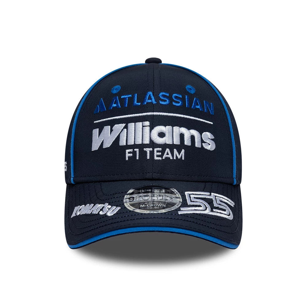 Casquette Enfant 9FORTY M-Crown Williams Carlos Sainz Jr. Bleu