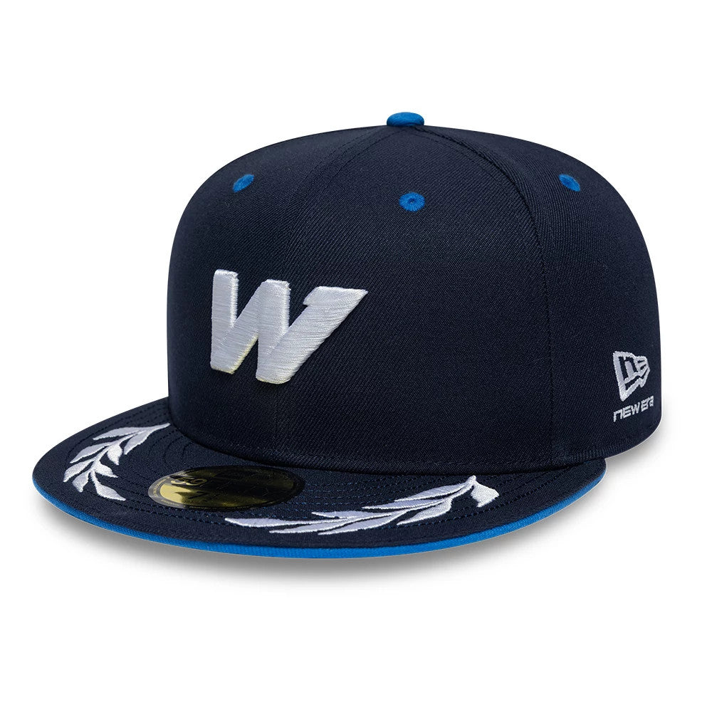Casquette 59FIFTY Fitted Williams Launch Bleu marine