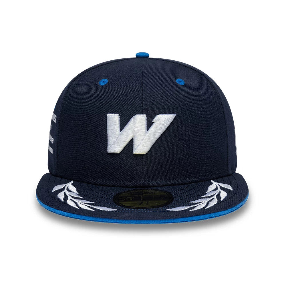 Casquette 59FIFTY Fitted Williams Launch Bleu marine