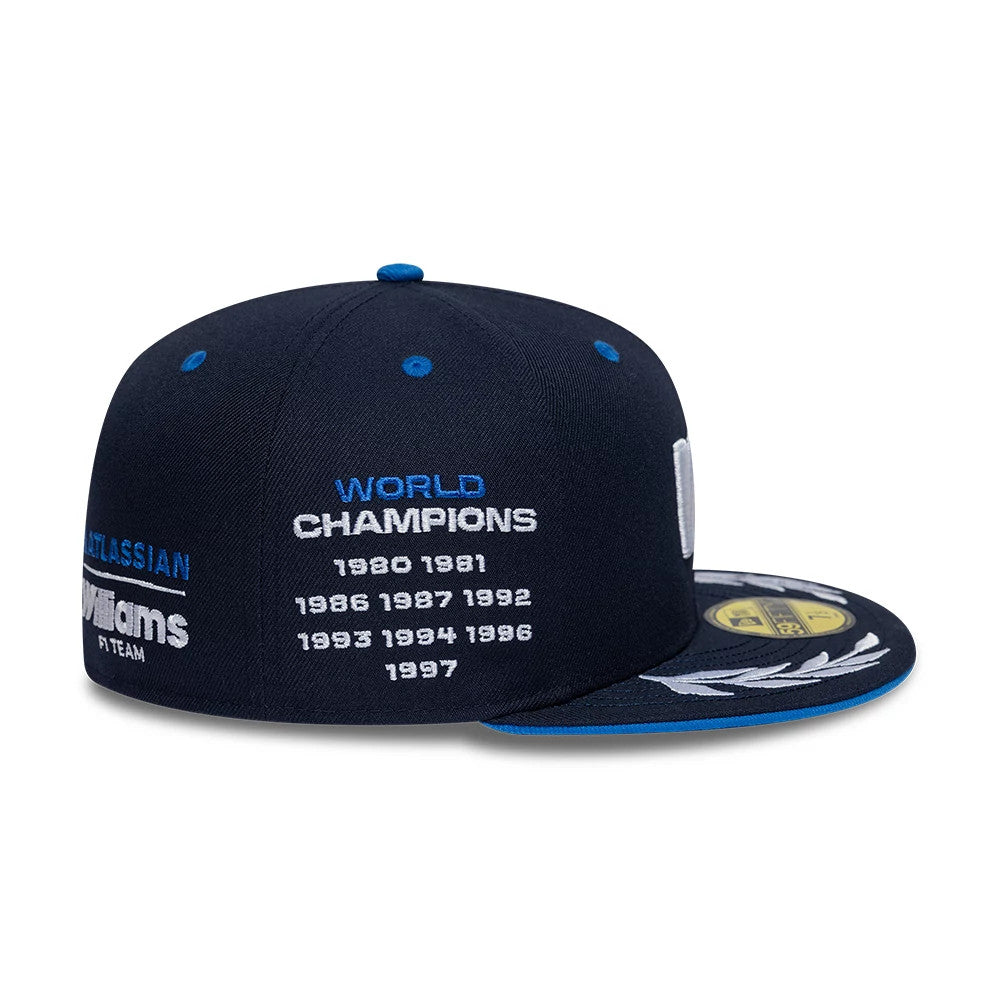 Casquette 59FIFTY Fitted Williams Launch Bleu marine
