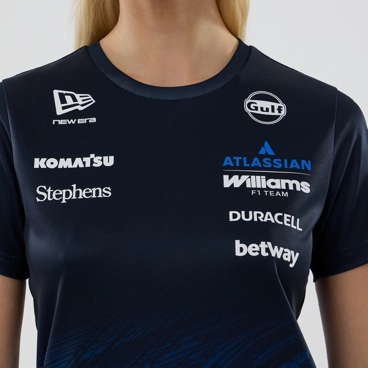 T-shirt Tech Femme Williams Carlos Sainz Bleu