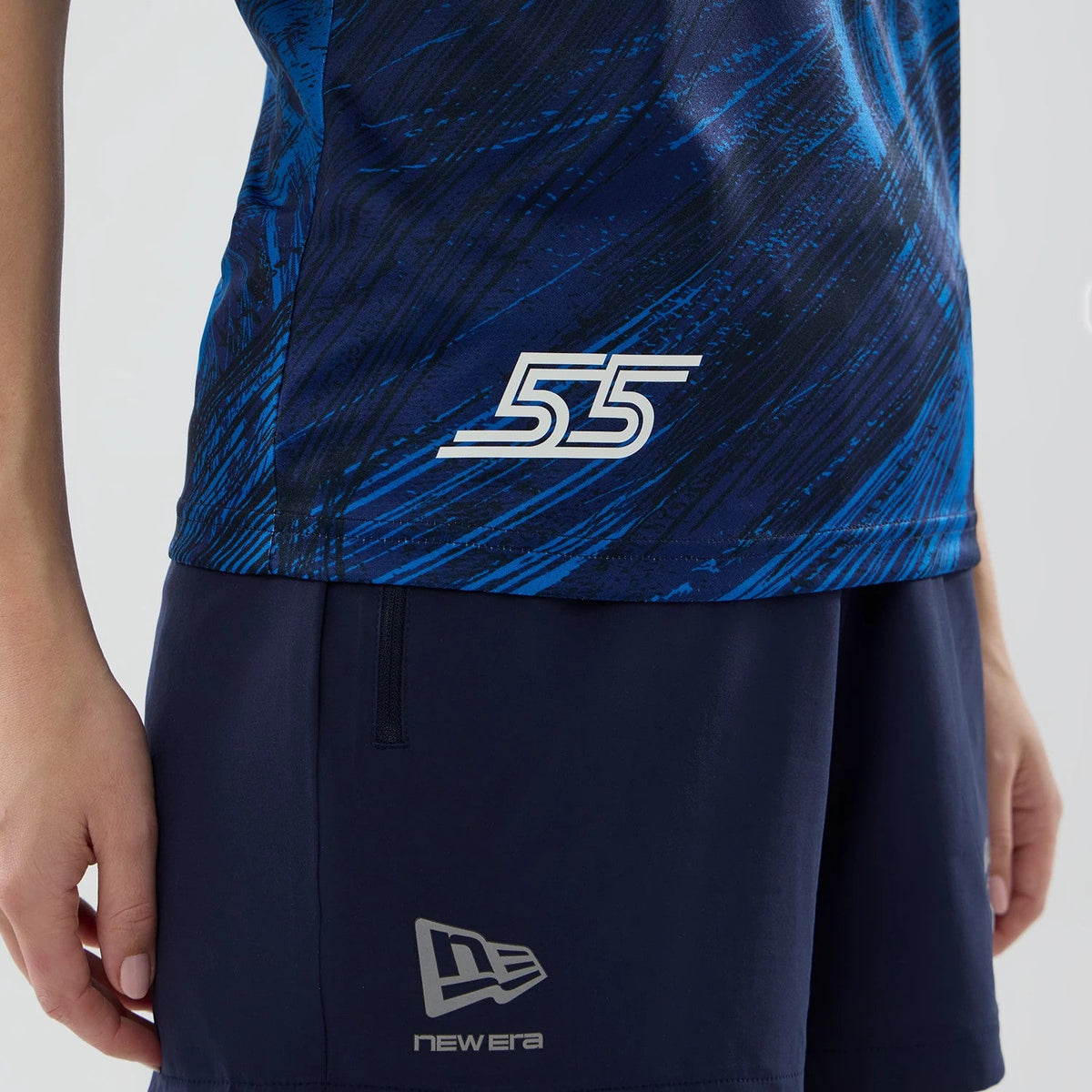 T-shirt Tech Femme Williams Carlos Sainz Bleu