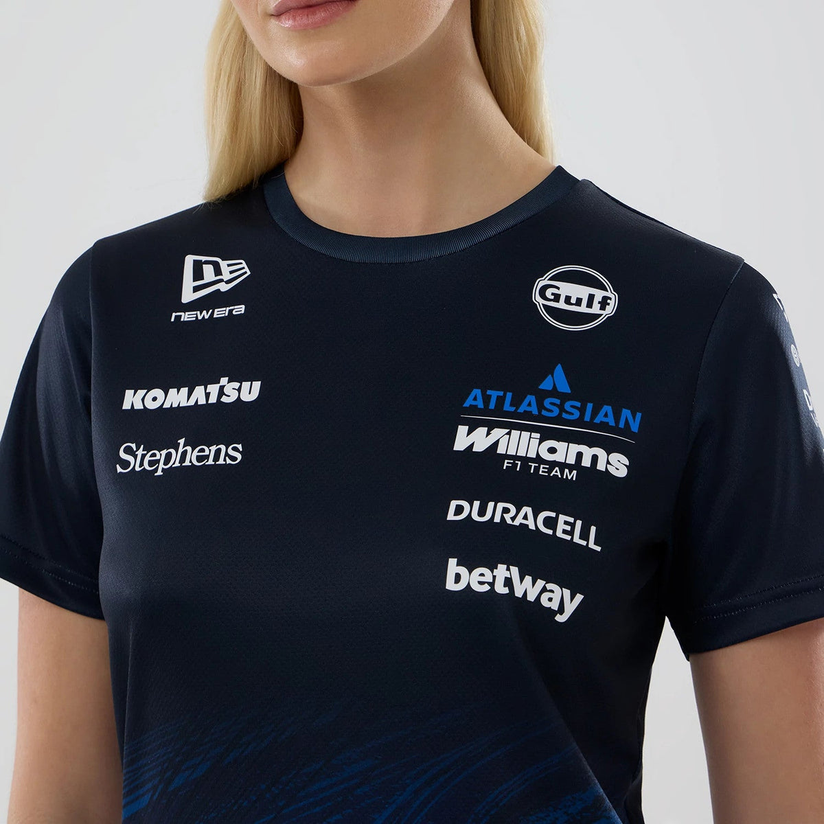 T-shirt Tech Femme Williams Bleu marine