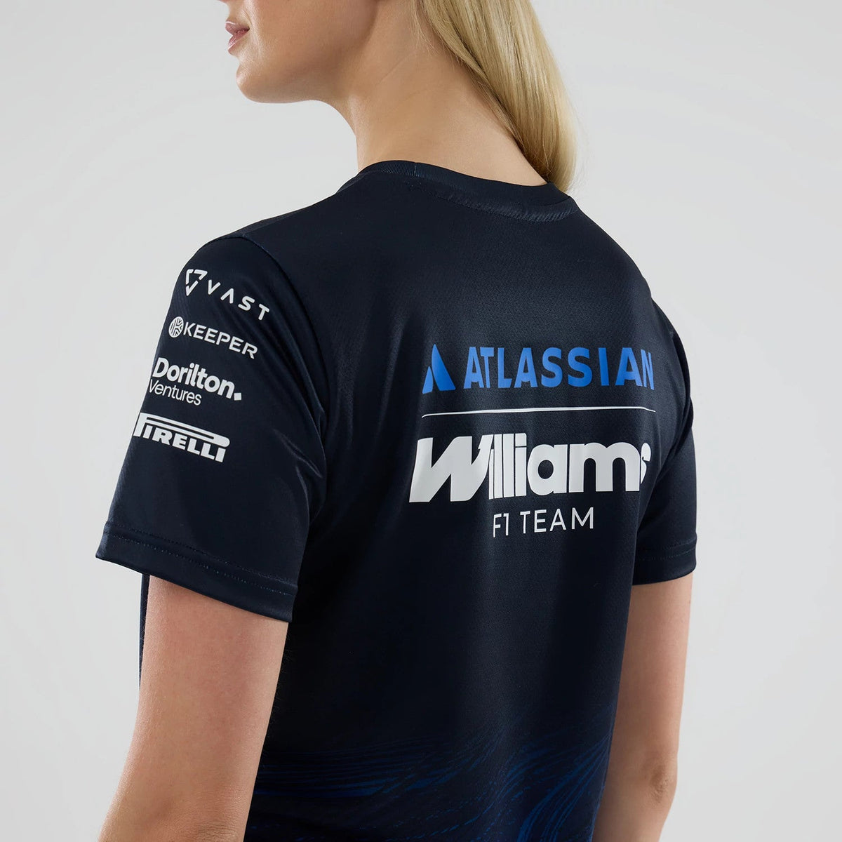 T-shirt Tech Femme Williams Bleu marine