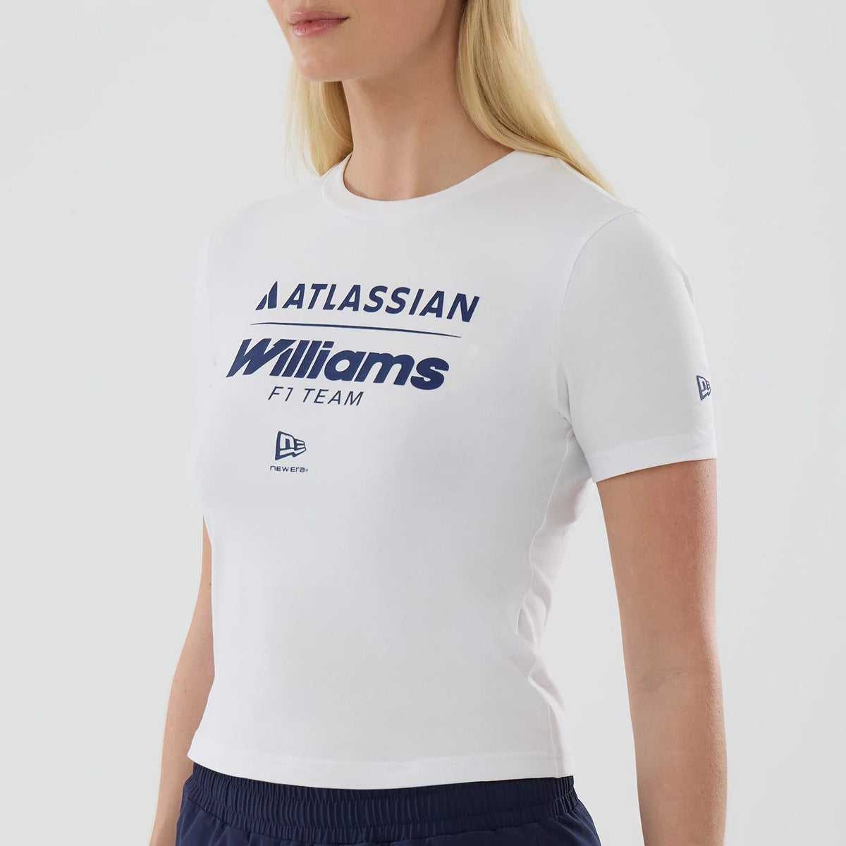 T-shirt Oversize Femme Williams Blanc