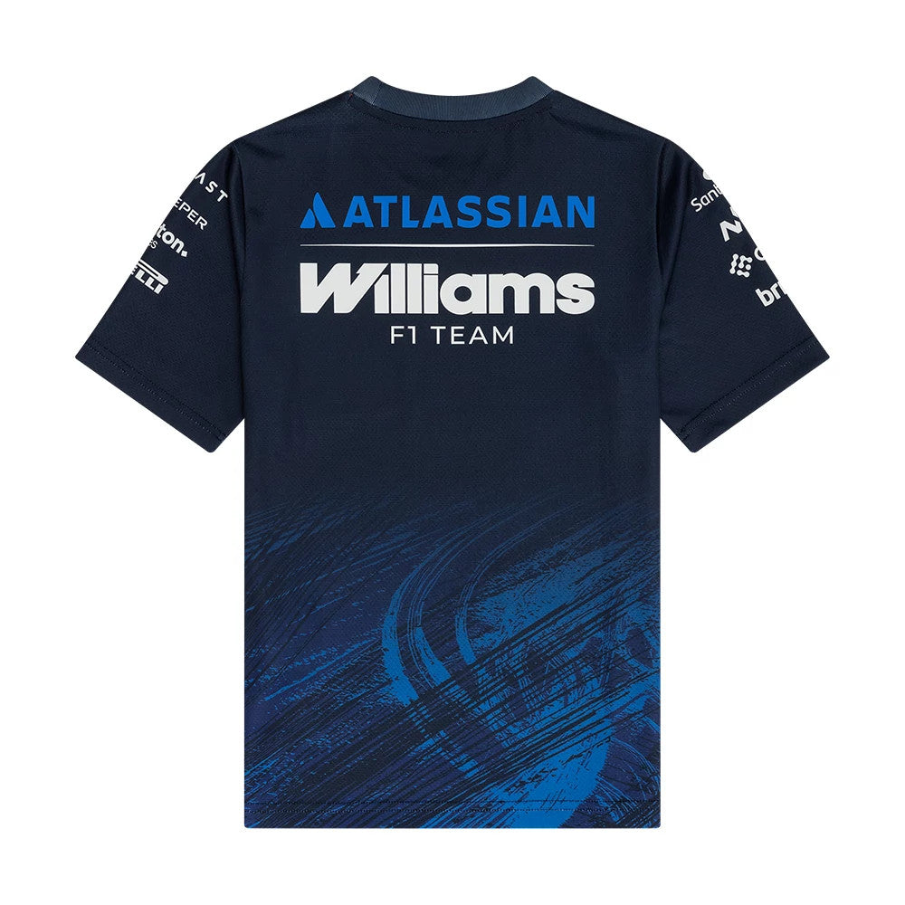 T-shirt Tech Enfant Williams Bleu marine