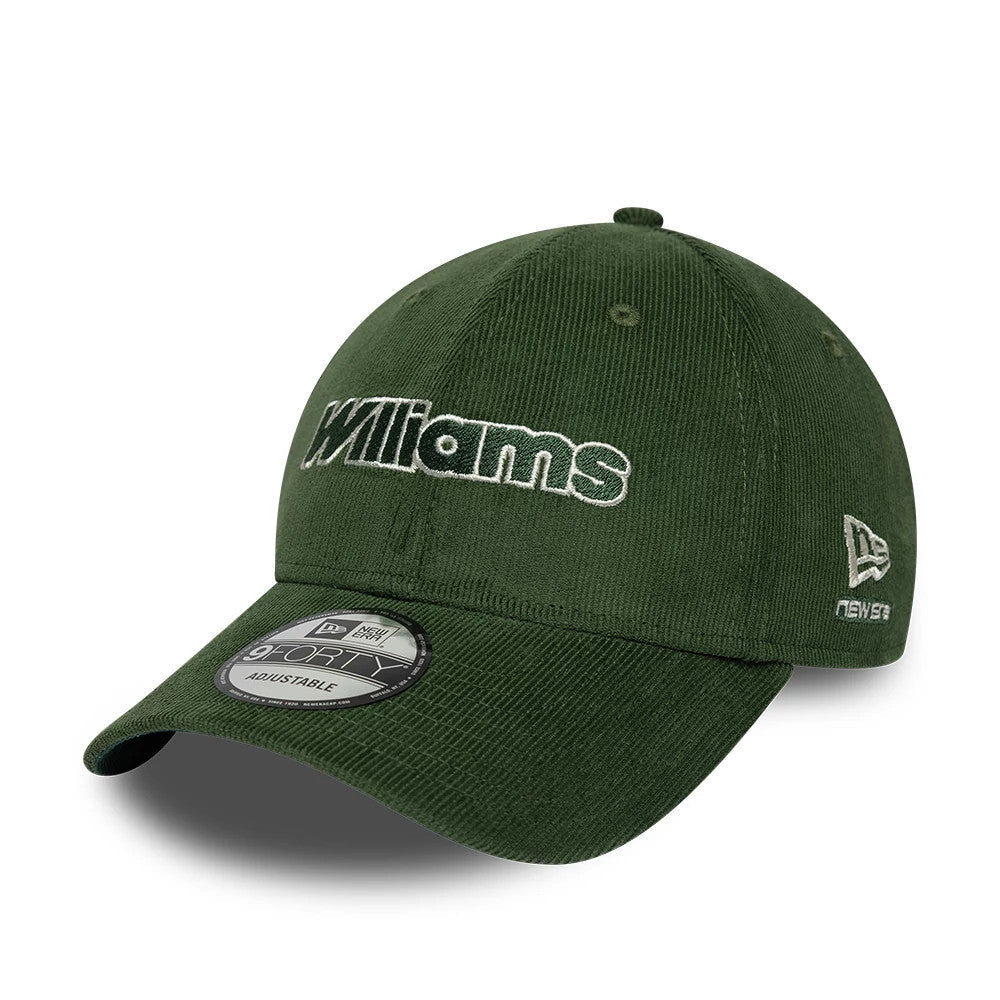 Casquette 9FORTY Williams Traditional Cord Vert foncé