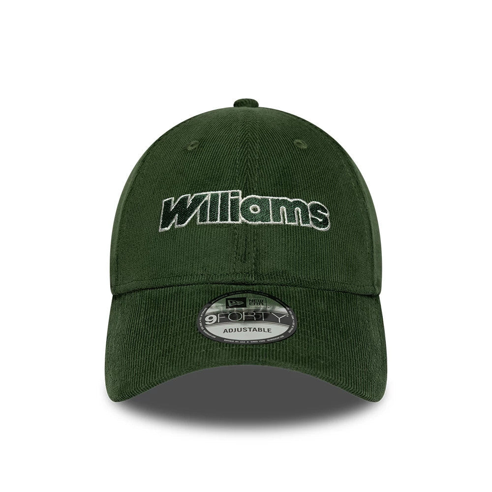 Casquette 9FORTY Williams Traditional Cord Vert foncé