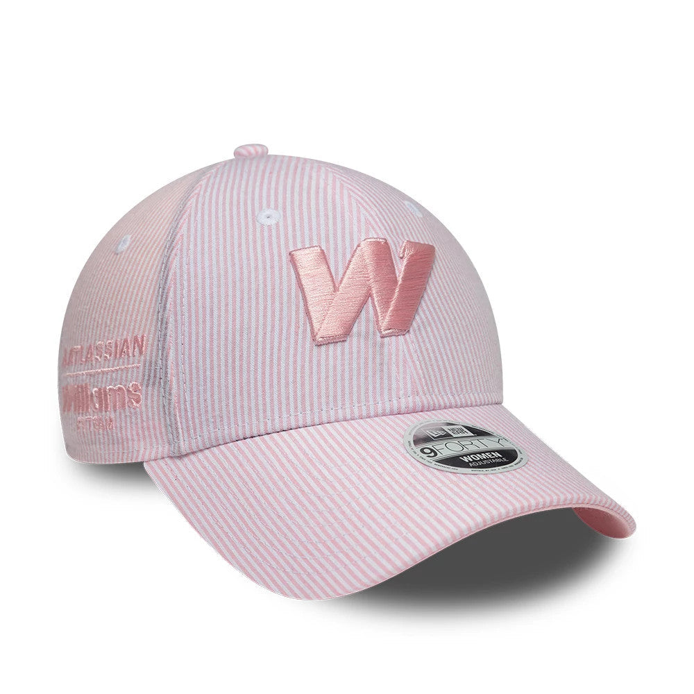 Casquette Femme 9FORTY Williams Seersucker Rose