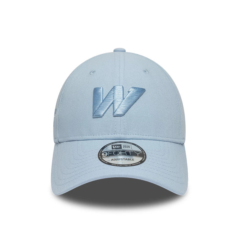 Casquette 9FORTY Williams New Wave Linen Bleu