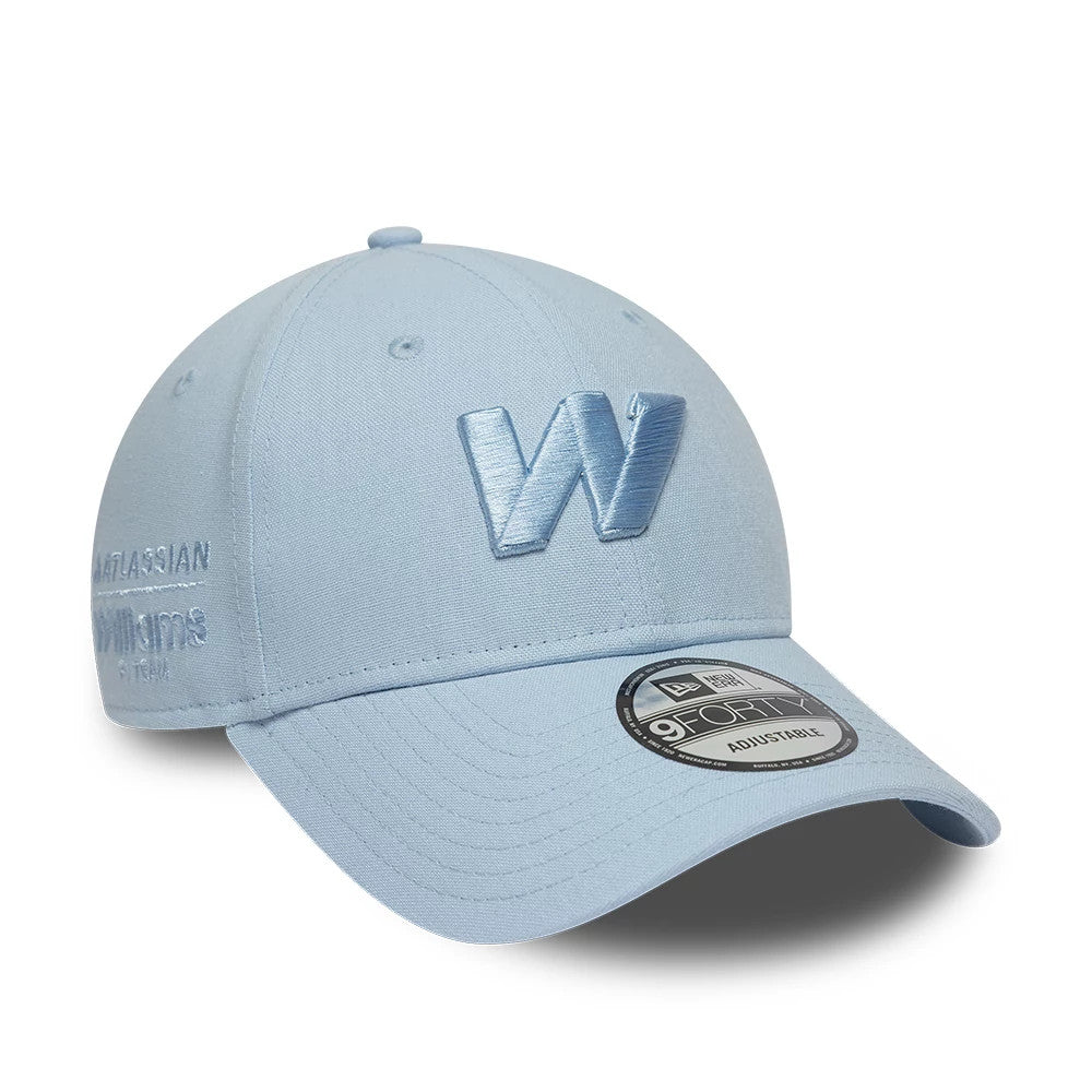 Casquette 9FORTY Williams New Wave Linen Bleu
