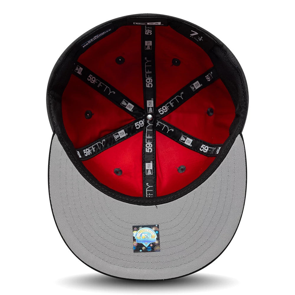 Casquette 59FIFTY Fitted Multi Logo Vancouver Canadians MiLB Gris
