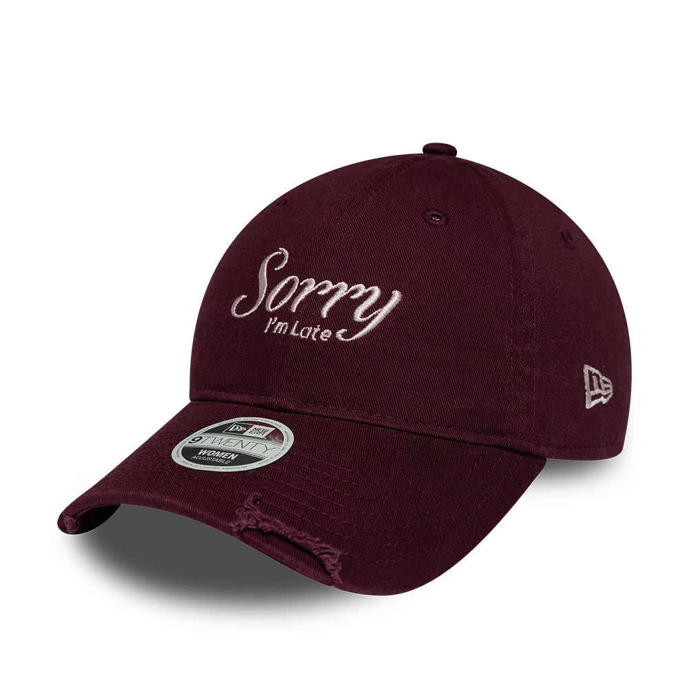 Casquette Femme 9TWENTY New Era Slogan Violet foncé