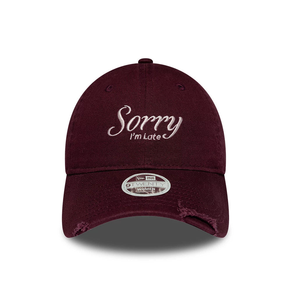 Casquette Femme 9TWENTY New Era Slogan Violet foncé
