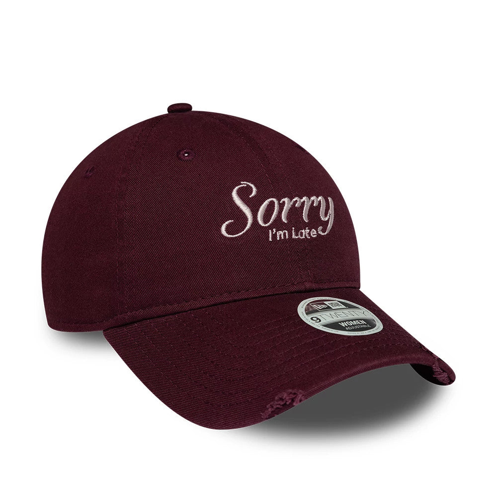 Casquette Femme 9TWENTY New Era Slogan Violet foncé