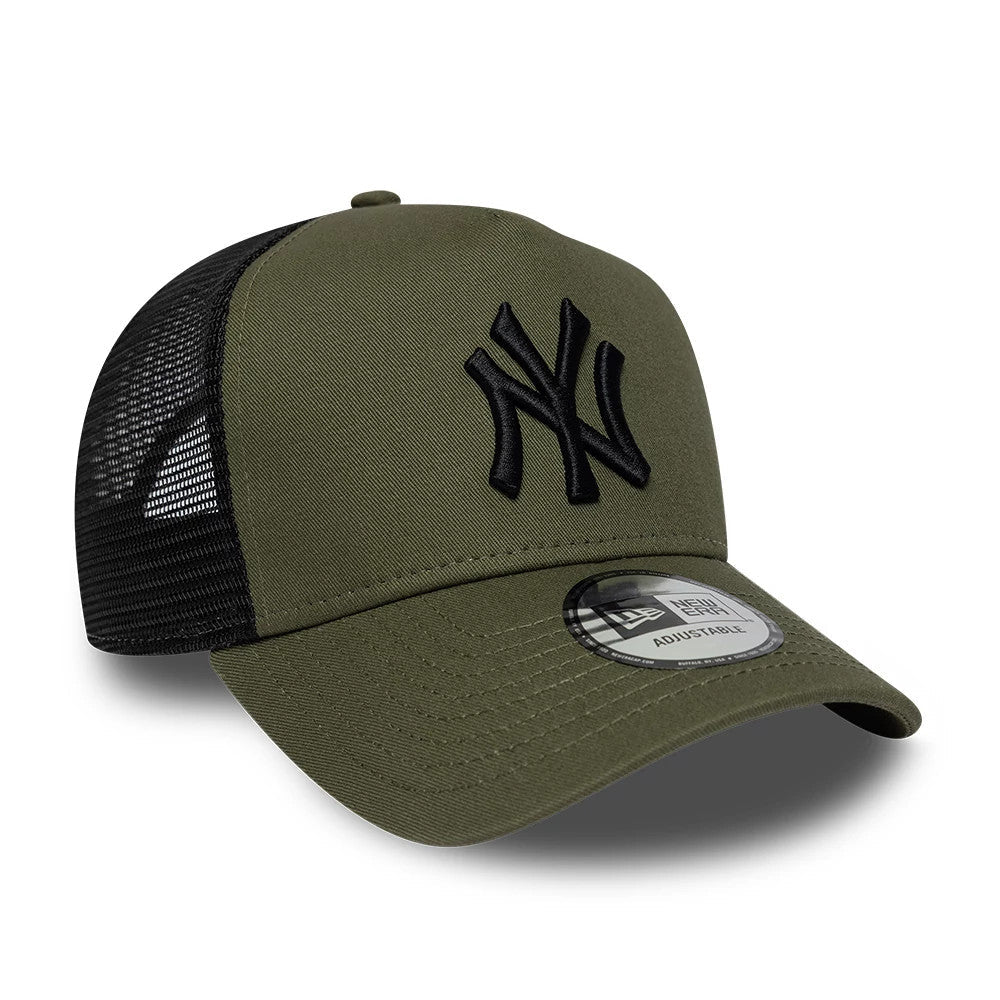 Casquette 9FORTY A-Frame Trucker NY Yankees MLB League Essential Vert