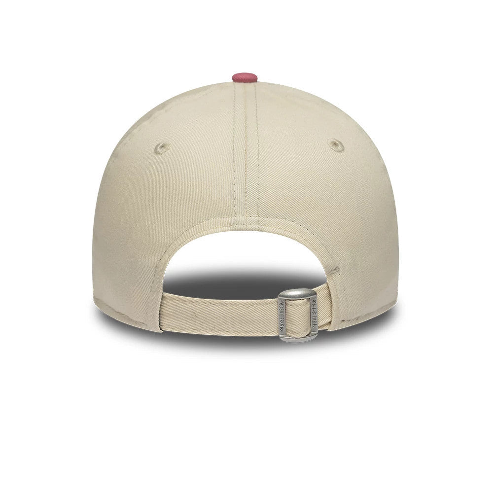 Casquette Enfant 9FORTY New York Yankees League Essential Beige & Rose