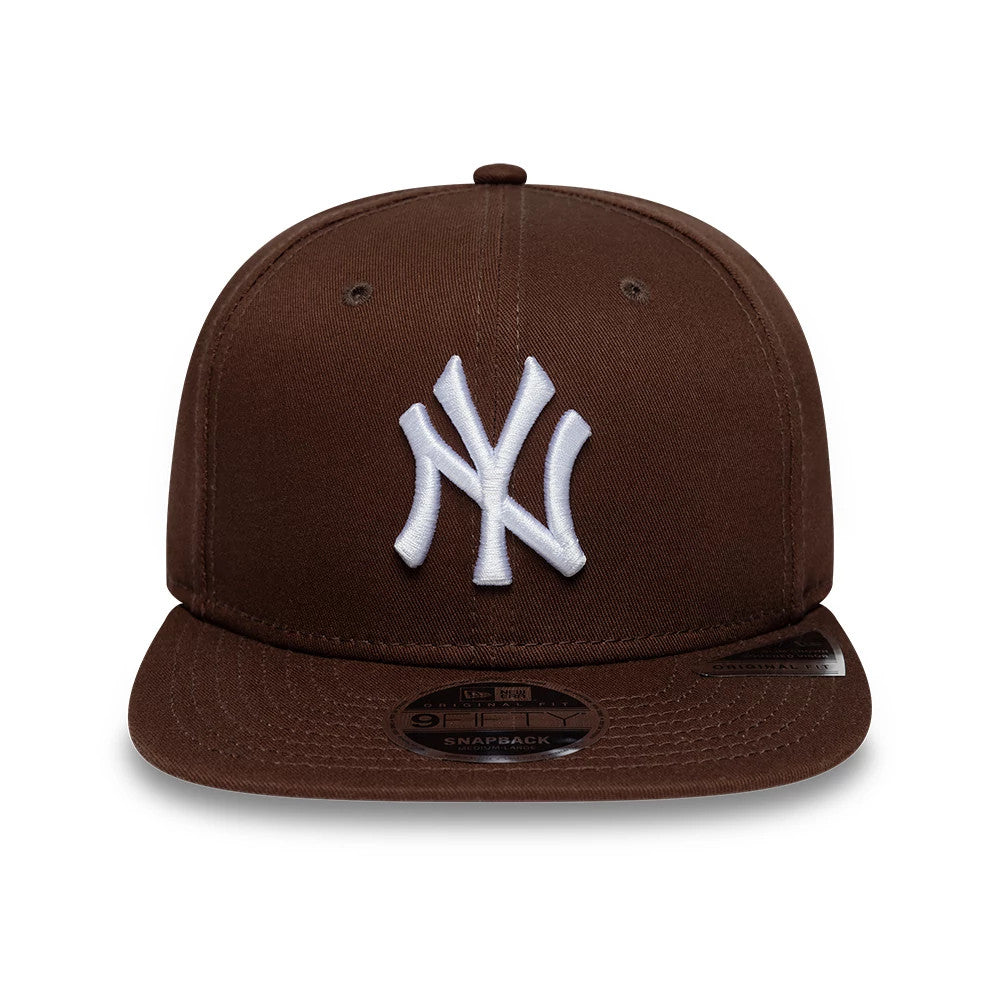 Casquette 9FIFTY Original Fit NY Yankees MLB League Essential Marron