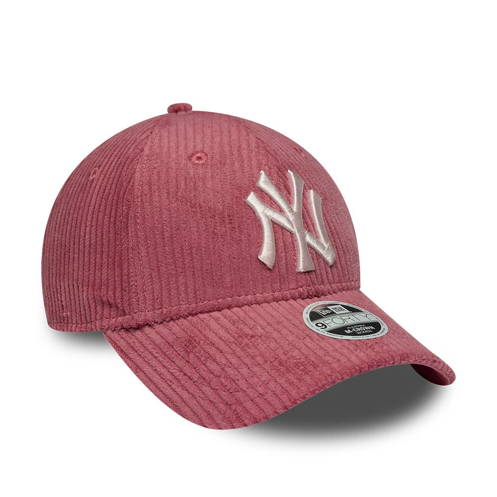 Casquette Femme 9FORTY M-Crown New York Yankees MLB Chunky Cord Rose