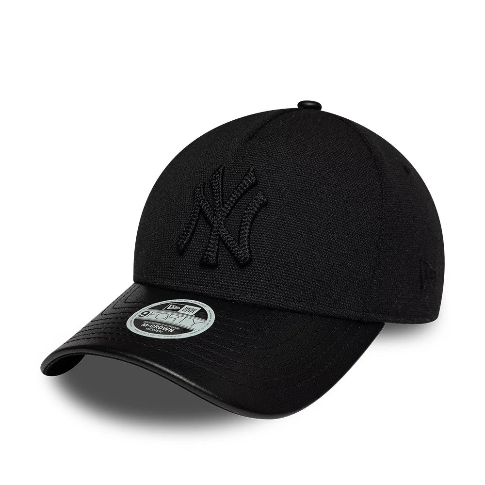 Casquette Femme 9TWENTY M-Crown A-Frame NY Yankees Fabric Mix Noir