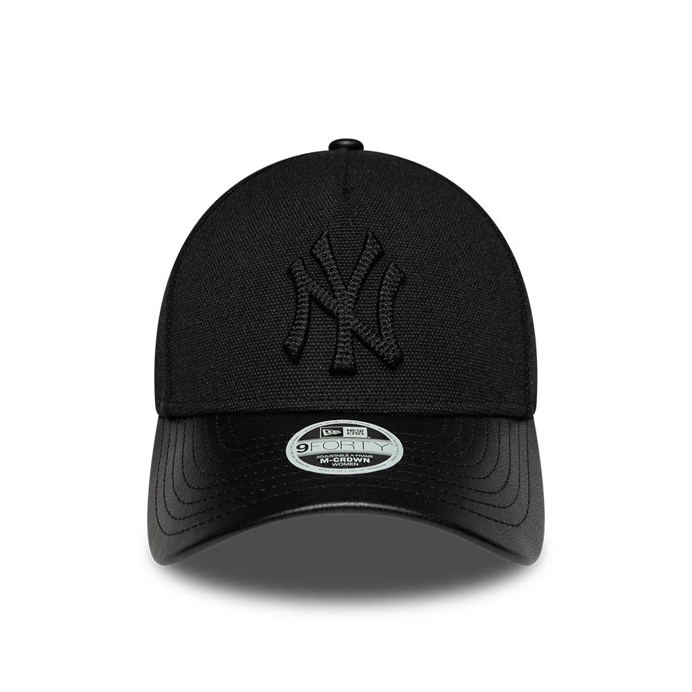 Casquette Femme 9TWENTY M-Crown A-Frame NY Yankees Fabric Mix Noir