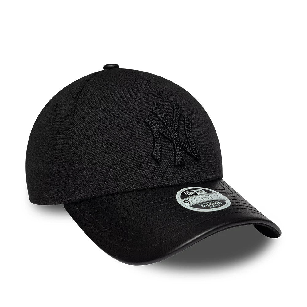 Casquette Femme 9TWENTY M-Crown A-Frame NY Yankees Fabric Mix Noir