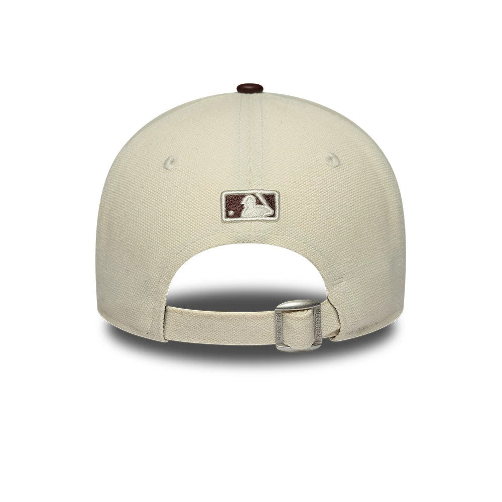 Casquette Femme 9TWENTY M-Crown A-Frame NY Yankees Fabric Mix Beige