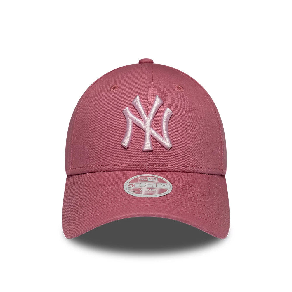 Casquette Femme 9FORTY New York Yankees MLB League Essential Rose