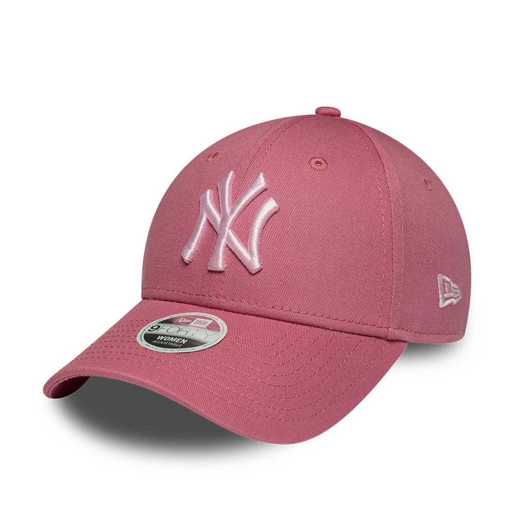 Casquette Femme 9FORTY New York Yankees MLB League Essential Rose