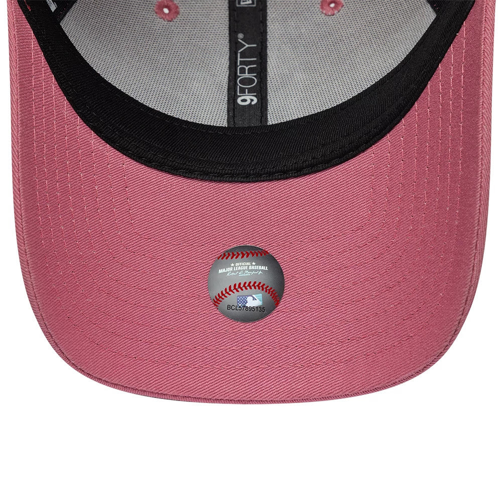 Casquette Femme 9FORTY New York Yankees MLB League Essential Rose