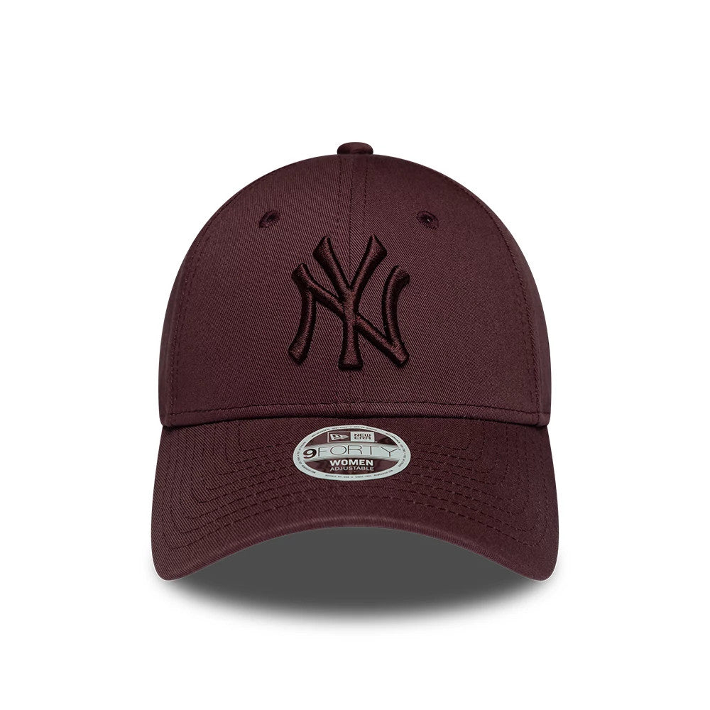 Casquette Femme 9FORTY New York Yankees League Essential Violet foncé