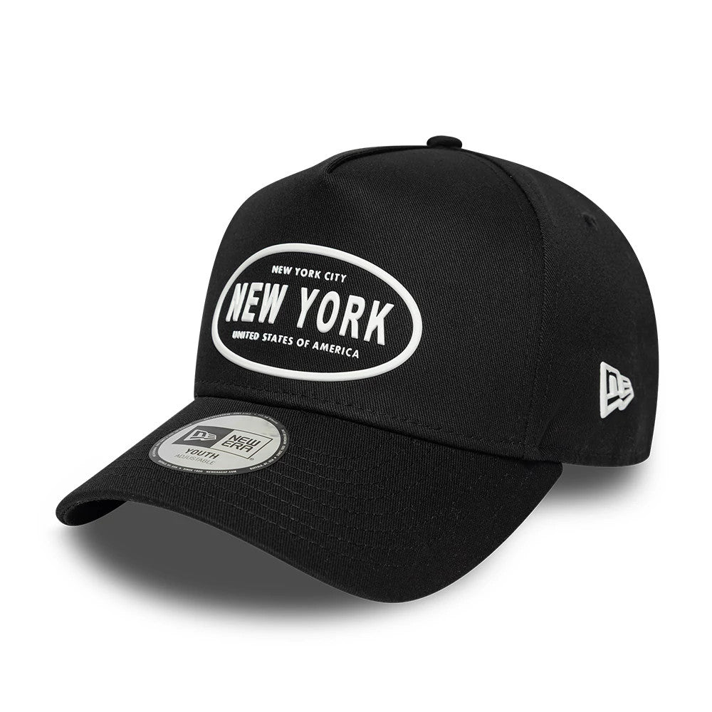 Casquette Enfant 9FORTY E-Frame New Era Rubber Noir