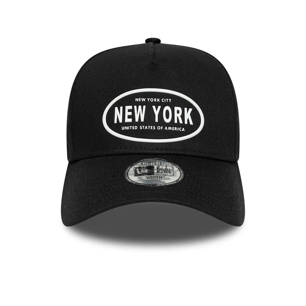 Casquette Enfant 9FORTY E-Frame New Era Rubber Noir