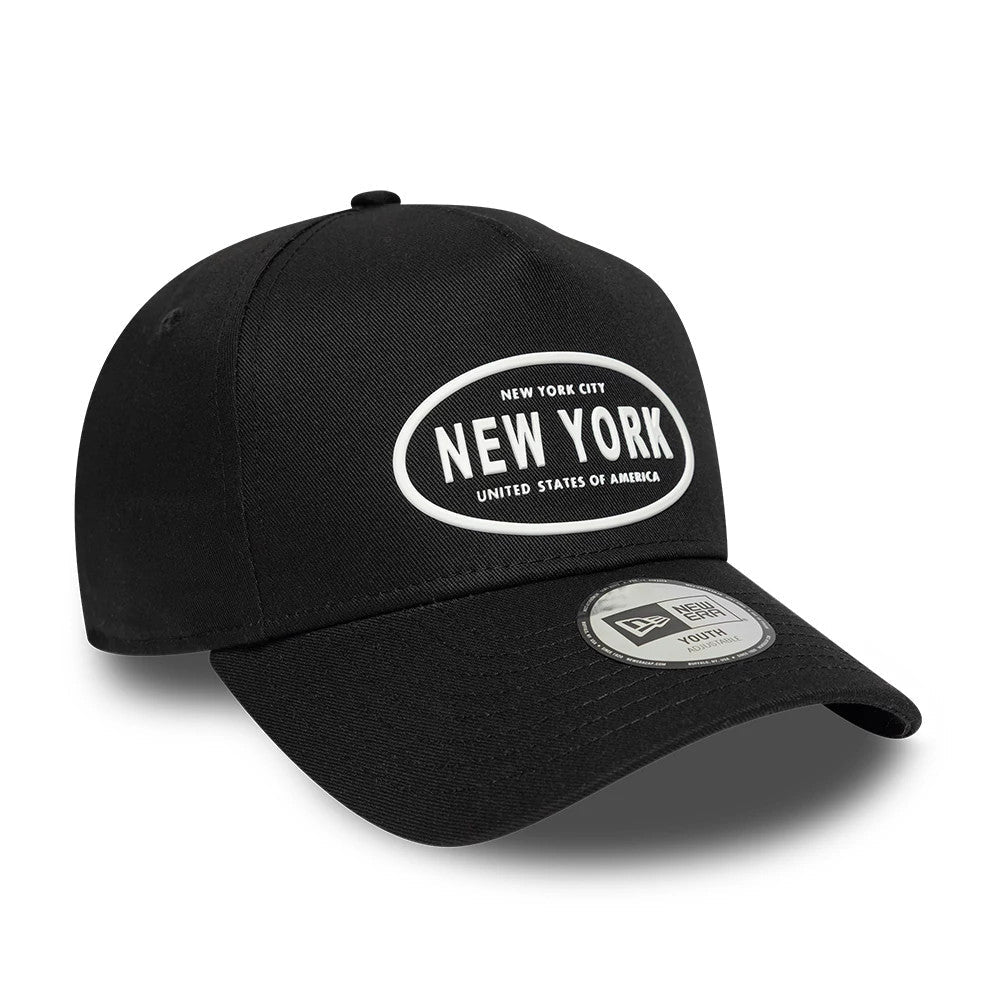 Casquette Enfant 9FORTY E-Frame New Era Rubber Noir