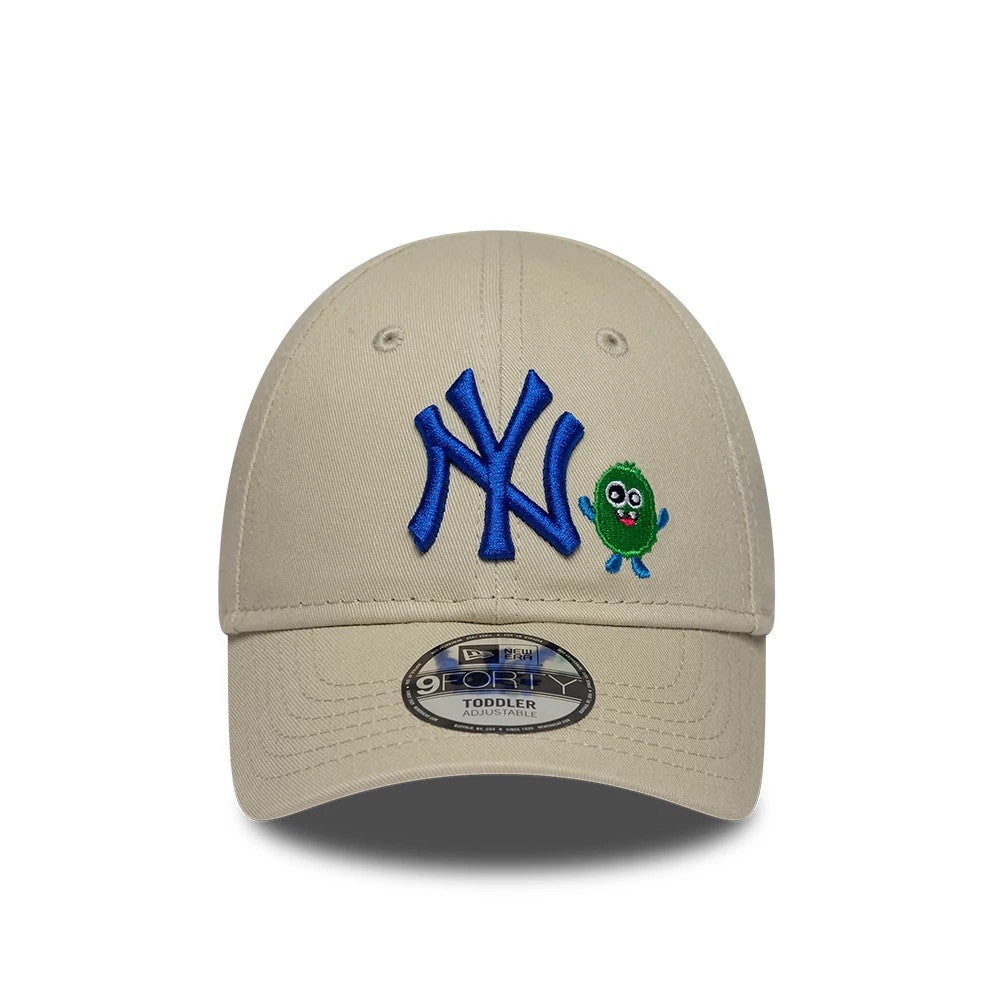 Casquette Bébé 9FORTY New York Yankees MLB Monster Icon Beige