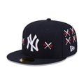 Casquette 59FIFTY Fitted Crossed Bats MLB X Spike Lee Yankees