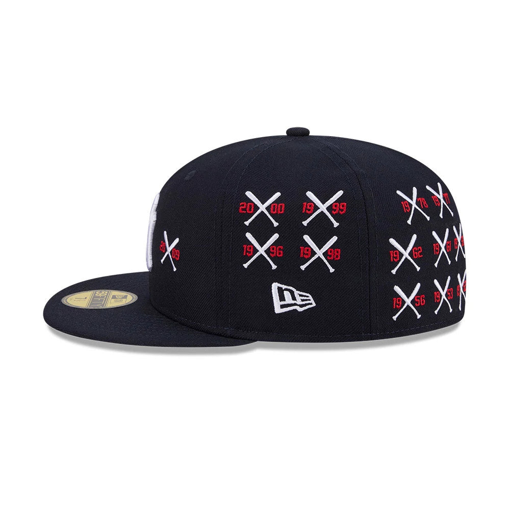 Casquette 59FIFTY Fitted Crossed Bats MLB X Spike Lee Yankees