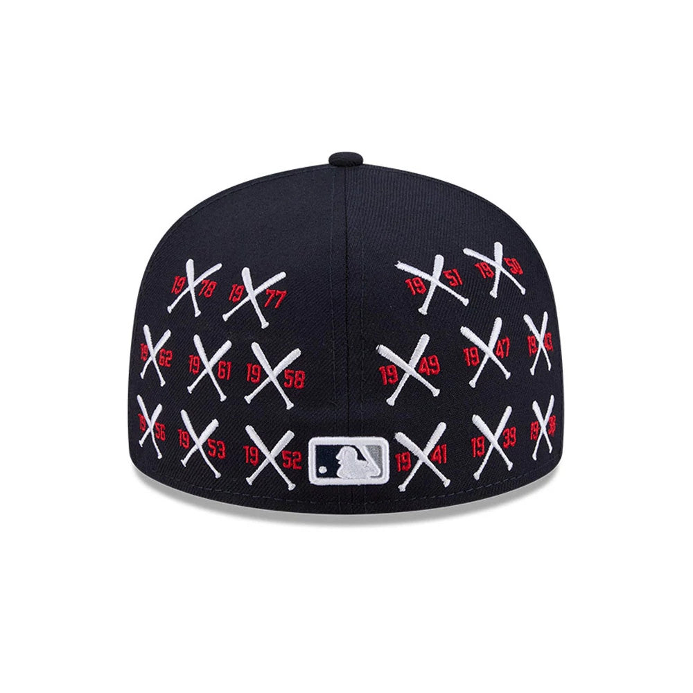 Casquette 59FIFTY Fitted Crossed Bats MLB X Spike Lee Yankees