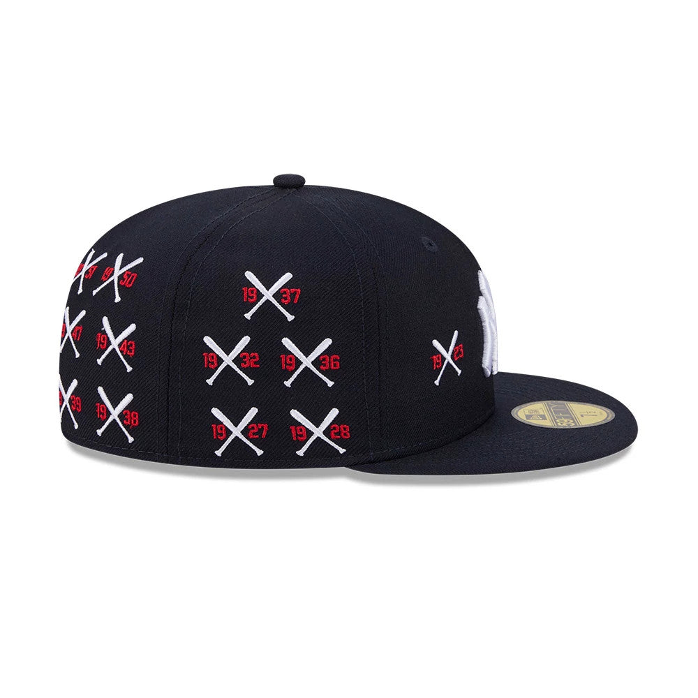 Casquette 59FIFTY Fitted Crossed Bats MLB X Spike Lee Yankees