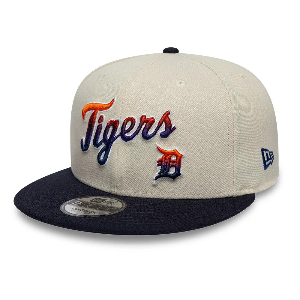 Casquette 9FIFTY Snapback Detroit Tigers MLB Ombre Script Beige