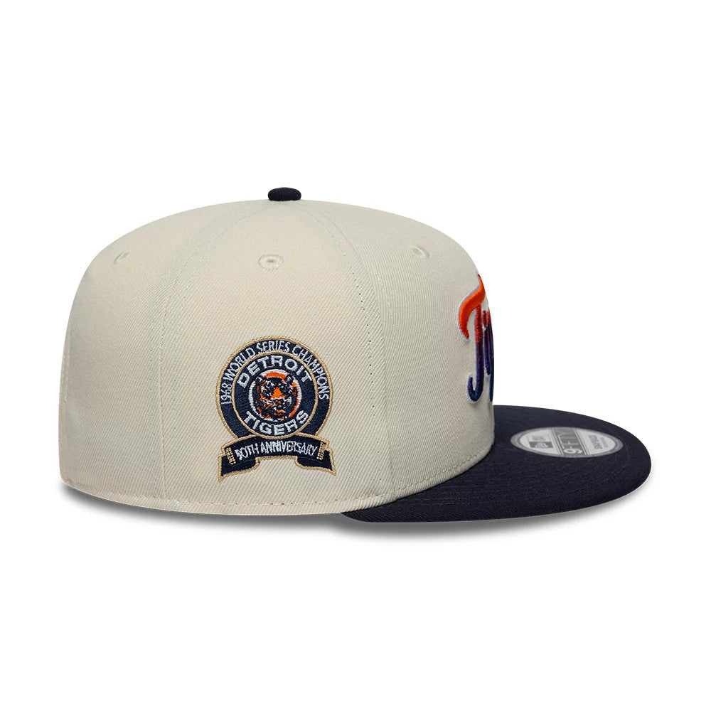 Casquette 9FIFTY Snapback Detroit Tigers MLB Ombre Script Beige