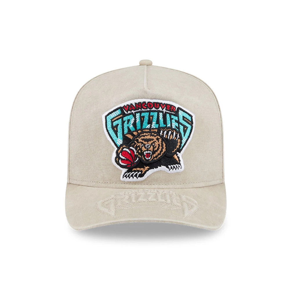 Casquette 9FIFTY A-Frame Snapback Vancouver Grizzlies NBA Beige Clair