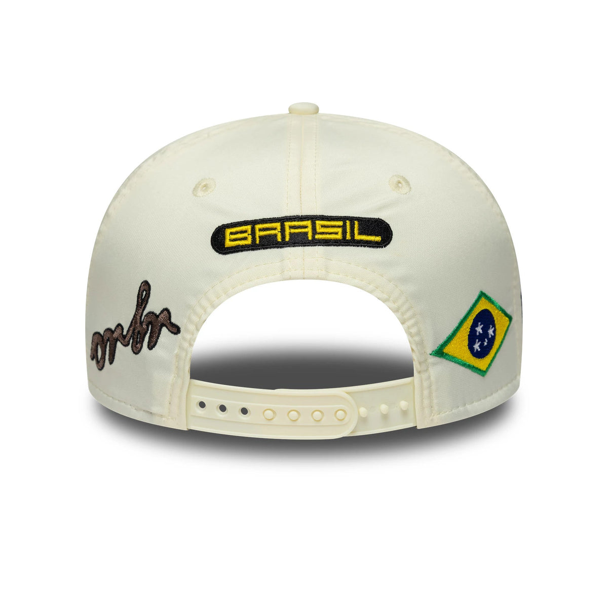 Casquette 9SEVENTY Stretch Snap Red Bull Racing Brazil Race Isack Hadjar Crème